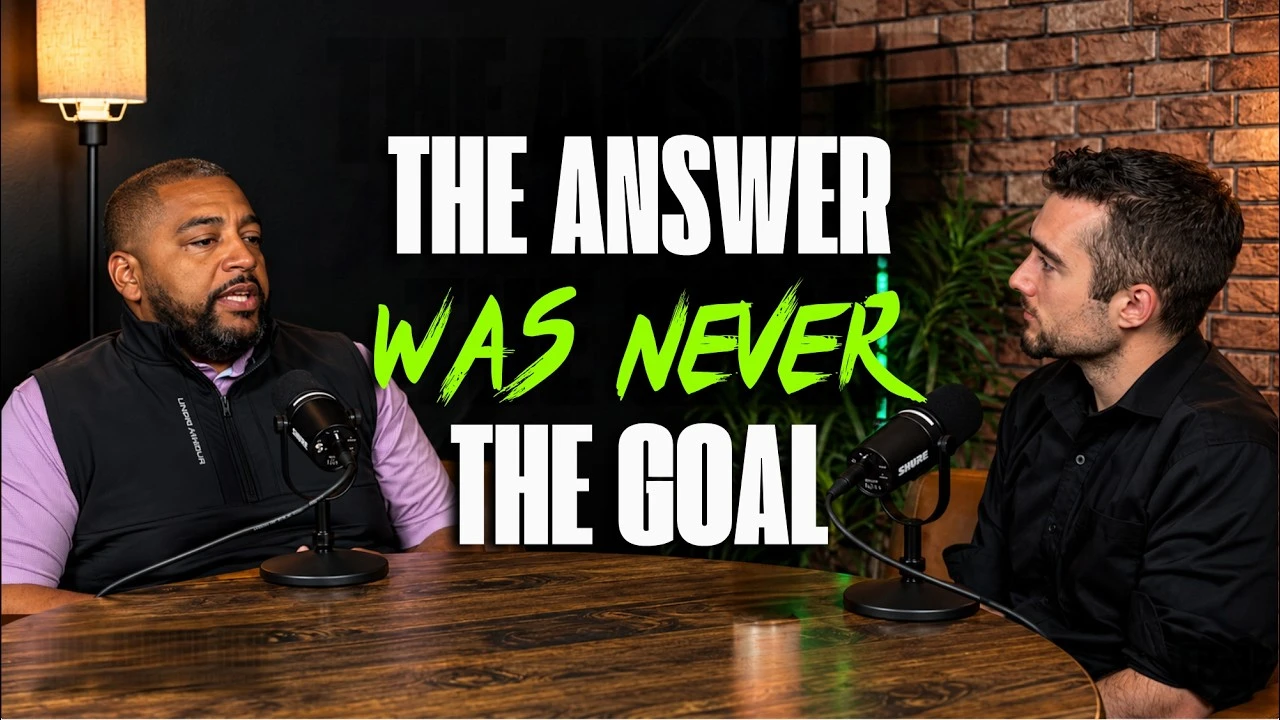 The Answer Was Never the Goal